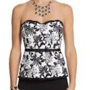 White House Black Market Lace Bustier Size 2